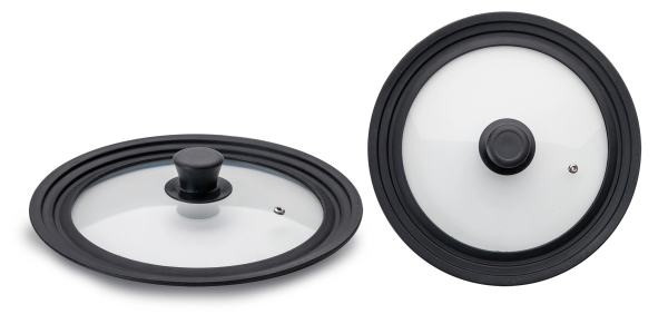 IBILI - Glasabdeckung 24-26-28 cm mit Silikonrand